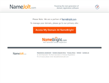 Tablet Screenshot of namejolt.com